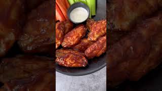 Crispy air fryer chicken wings delicious appetizer😍 [upl. by Yorke399]