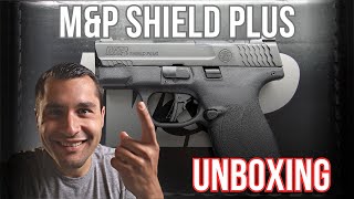 Unboxing My New CCW  The Smith amp Wesson MampP Shield Plus 13558 [upl. by Airamas]