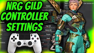 Pro Player for NRG amp Valk Main Custom Controller Settings Season 14 Apex Legends [upl. by Omrelliug]