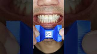 Praline Edelnugat Ritter SPORT Cubes Classic Chocolate ASMR🤤 [upl. by Immas]