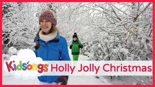 NEW  Holly Jolly Christmas Lyric Video  Christmas Songs for Kids  Kids Songs [upl. by Viens4]