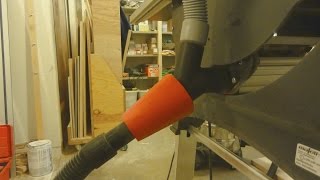 Make a shop vac adapter [upl. by Jamima]