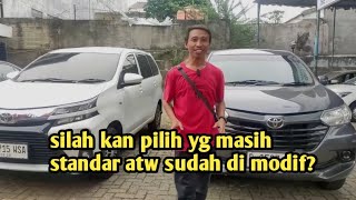 mau avanza yg masih standar atw sudah di modiftetap di kasih gratis service 1 tahun [upl. by Gar87]