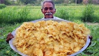 Potato Wafers  Crispy Potato Chips  Quick and Easy Aloo Chips Recipe  Grandpa Kitchen [upl. by Nnadroj]