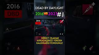 ESKİ DBD ÇOK GÜÇLÜYMÜŞ  Dead by Daylight TÜRKÇE shorts shortsvideo [upl. by Eihcir]