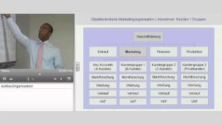 AufbauOrganisation  quotMarketing Management Grundlagenquot  Anthony Holtz [upl. by Yeffej805]