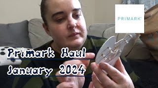 PRIMARK HAUL JANUARY 2024 [upl. by Dnalyr]