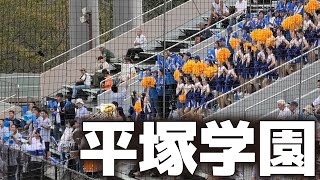 平塚学園 応援メドレー 慶應義塾 vs 平塚学園 秋季神奈川大会準々決勝 2024928 保土ヶ谷球場 高校野球応援 甲子園応援 [upl. by Jarred]