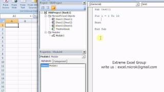 Advanced Excel Macro Tutorial  online vba training FOR LOOP [upl. by Lingwood]