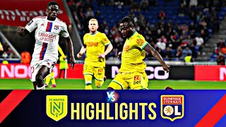 FC Nantes VS Lyon  Highlights  France Ligue 1  6 October 2024 [upl. by Allveta739]