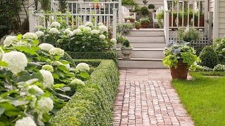 Top Small Garden Design  jardines de casas pequeñas  Landscaping Patio Design  Backyard Garden [upl. by Zina]