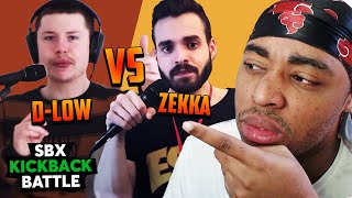 My First Beatbox Battle  DLOW vs ZEKKA Final Reaction [upl. by Rosecan]