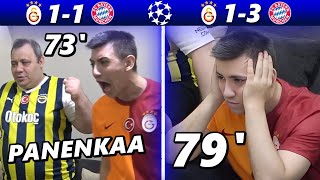 FBLİ BABA GSLİ OĞLUYLA BAYERN MAÇINI İZLERSE  Galatasaray  FC Bayern Münih [upl. by Aryahay553]