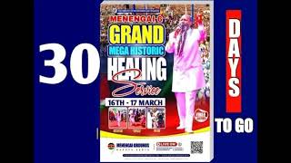 GRAND MEGA MENENGAI 6 MEETING PRONOUNCIATION BY MIGHTIEST PROPHET OF THE LORD DR EDWARD OWUOR [upl. by Ellerehc]