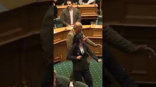 Maori MPs Perform a Bold Haka Protest Against Controversial Treaty Bill [upl. by Snowber]