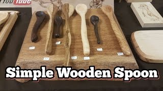 DIY Wooden Spoon The QuickNEasy Way [upl. by Asilegna340]