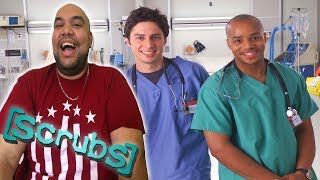 Scrubs 1x1 REACTION  My First Day  Episode 1 Reaction [upl. by Ula]