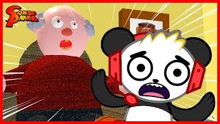 Roblox Escape Grandpas House Lets Play with Combo Panda [upl. by Llertnek]