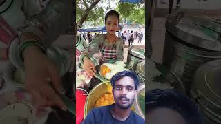 Food haldi streetfood food indianstreetfoodfoodie panipurithalispecialthali funnypanipuri [upl. by Ainecey]