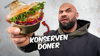 So schmeckt DÖNER aus der DOSE [upl. by Atiluj]