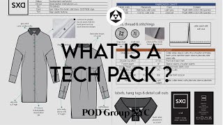 Fashion 101 what is a tech pack and why is it important for fashion industry [upl. by Aicul]