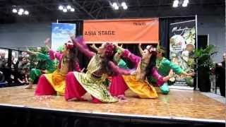 Dikir Barat of Kelantan  Malaysian Dance Performance  The New York Times Travel Show 2013 [upl. by Nanerb148]