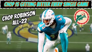 Film Breakdown Chop Robinson Shows MOST Impressive Performance Yet vs Rams [upl. by Nicolais]