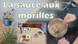 Que faire avec des morilles  Une délicieuse sauce aux morilles [upl. by Lynus796]