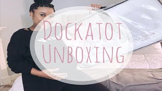 DockATot Deluxe Unboxing Our Sleeping Plans with Baby Girl [upl. by Nerro]