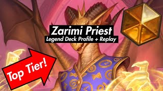 Playing THIS card makes Zarimi great again Standard Zarimi Priest deck profile [upl. by Neltiac]