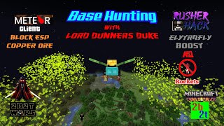 2b2t on Minecraft 120 Base Hunting in the 400K [upl. by Happ]