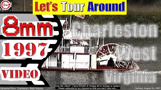 1997 Regatta Sternwheel Boat Race Up Close  Charleston West Virginia Vintage 8mm Video Footage [upl. by Quillan]