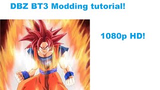 DBZ BT3 Mod installation tutorial HD [upl. by Blinny]