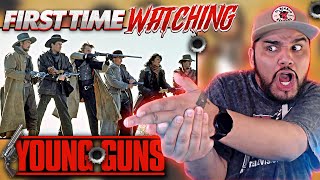 REGULATORS Young Guns 1988 FIRST TIME WATCHING MOVIE REACTION  Action Western [upl. by Samled502]