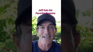 Jeff Probst lists his Favorite Survivor seasons [upl. by Aihsi]