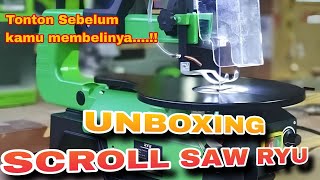 Unboxing dan reviuw Mesin Scroll saw RYU RSS 125 [upl. by Brandenburg352]