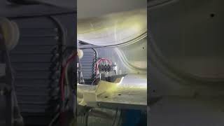 Dryer spinning replacing belt [upl. by Ahseryt470]