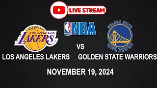 NBA LIVE LAKERS vs WARRIORS  NBA REGULAR SEASON  November 19 2024  NBA2K24 Simulation Only [upl. by Celestina]