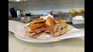 Prosciutto and cornichons sandwich english [upl. by Amis]