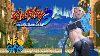 Fatal Fury 3 Road to the Final Victory  quotWelcome Englandquot Cammy White Theme Concept [upl. by Ainadi]