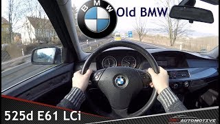 BMW 525d E61 2007 Test Drive  Acceleration 0  200 kmh [upl. by Rumery]