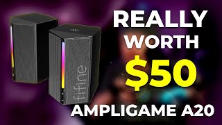 Are They Really Worth 50 Ampligame A20 Speakers [upl. by Ysnil]