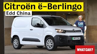 Citroen eBerlingo indepth van review with Edd China – best electric van  What Car [upl. by Analla]