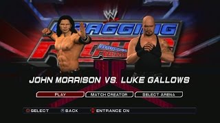 WWE SmackDown VS Raw 2011 PS3  John Morrison VS Luke Gallows [upl. by Ainevul]