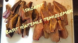 iskorpit temizlemenin en pratik yolu [upl. by Ihana]