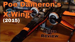 LEGO Star Wars Poe Damerons XWing 2015 REVIEW [upl. by Ardeid725]