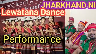 Hajong Folk Dance quotLewatanaquot  JamshedpurJharkhand  Samvaad A Tribal Conclave Durlav [upl. by Larok]