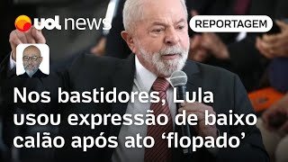 Lula farejou fiasco na véspera e se irritou no privado com ato esvaziado no 1º de Maio diz Josias [upl. by Anatnahs]