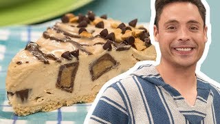 Jeff Mauro Makes a NoBake ChocolatePeanut Butter Pie  The Kitchen  Food Network [upl. by Kcirded]