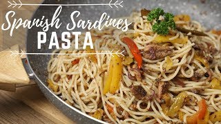 Easy Spanish Sardines Pasta Recipe [upl. by Steinke261]